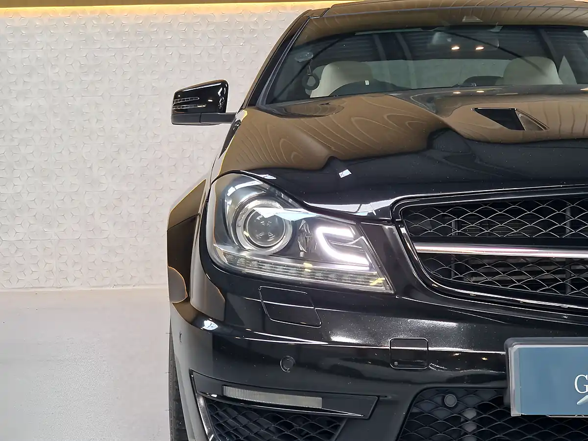 Used 2013 Mercedes-Benz C-Class 507 Edition Coupe Obsidian Black - Interior and Exterior details 20