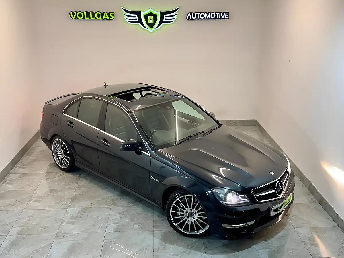 Used 2013 Mercedes-Benz C Class AMG Black - Front View