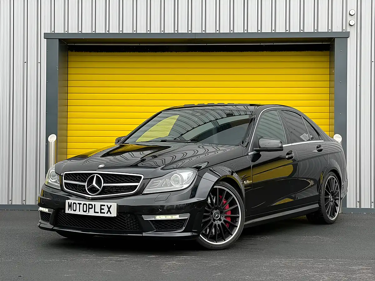 Used 2013 Mercedes-Benz C Class AMG Black - Front View