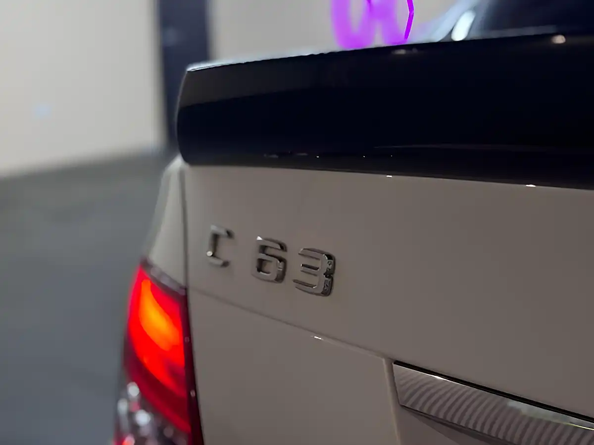 Used 2013 Mercedes-Benz C-Class AMG Edition 125 White - Interior and Exterior details 10