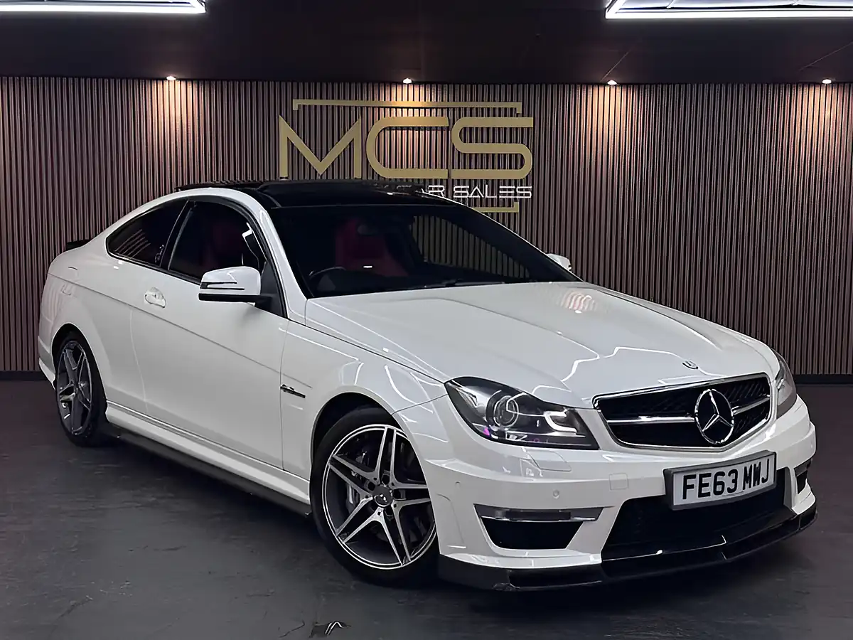 Used 2013 Mercedes-Benz C-Class AMG Edition 125 White - Interior and Exterior details 2