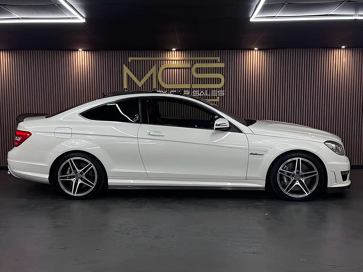 Used 2013 Mercedes-Benz C-Class AMG Edition 125 White - Interior and Exterior details 4