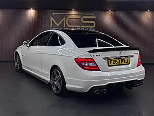Used 2013 Mercedes-Benz C-Class AMG Edition 125 White - Interior and Exterior details 7