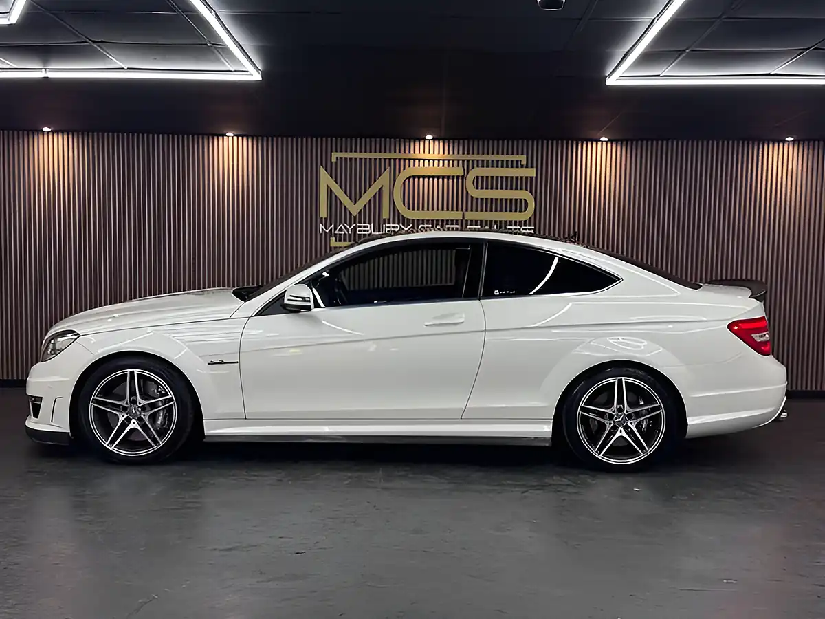 Used 2013 Mercedes-Benz C-Class AMG Edition 125 White - Interior and Exterior details 8