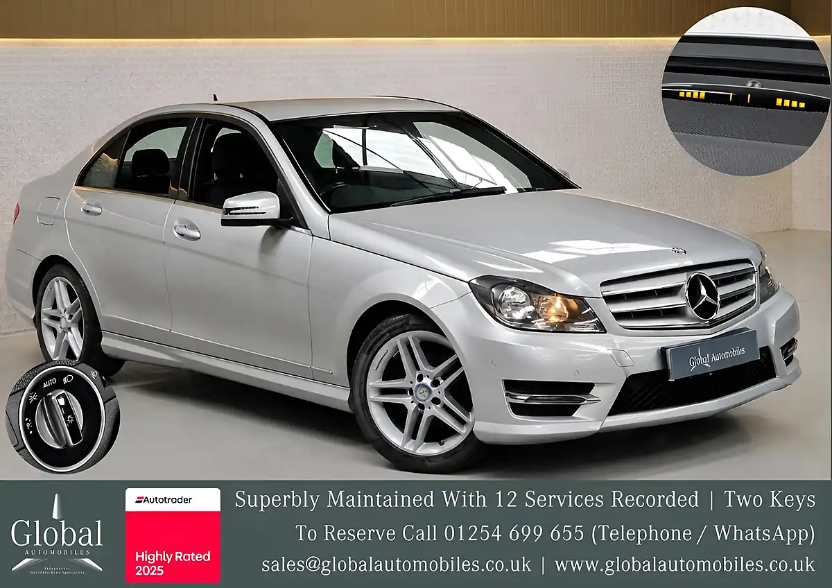 Used 2013 Mercedes-Benz C-Class AMG Sport Iridium Silver - Interior and Exterior details 3