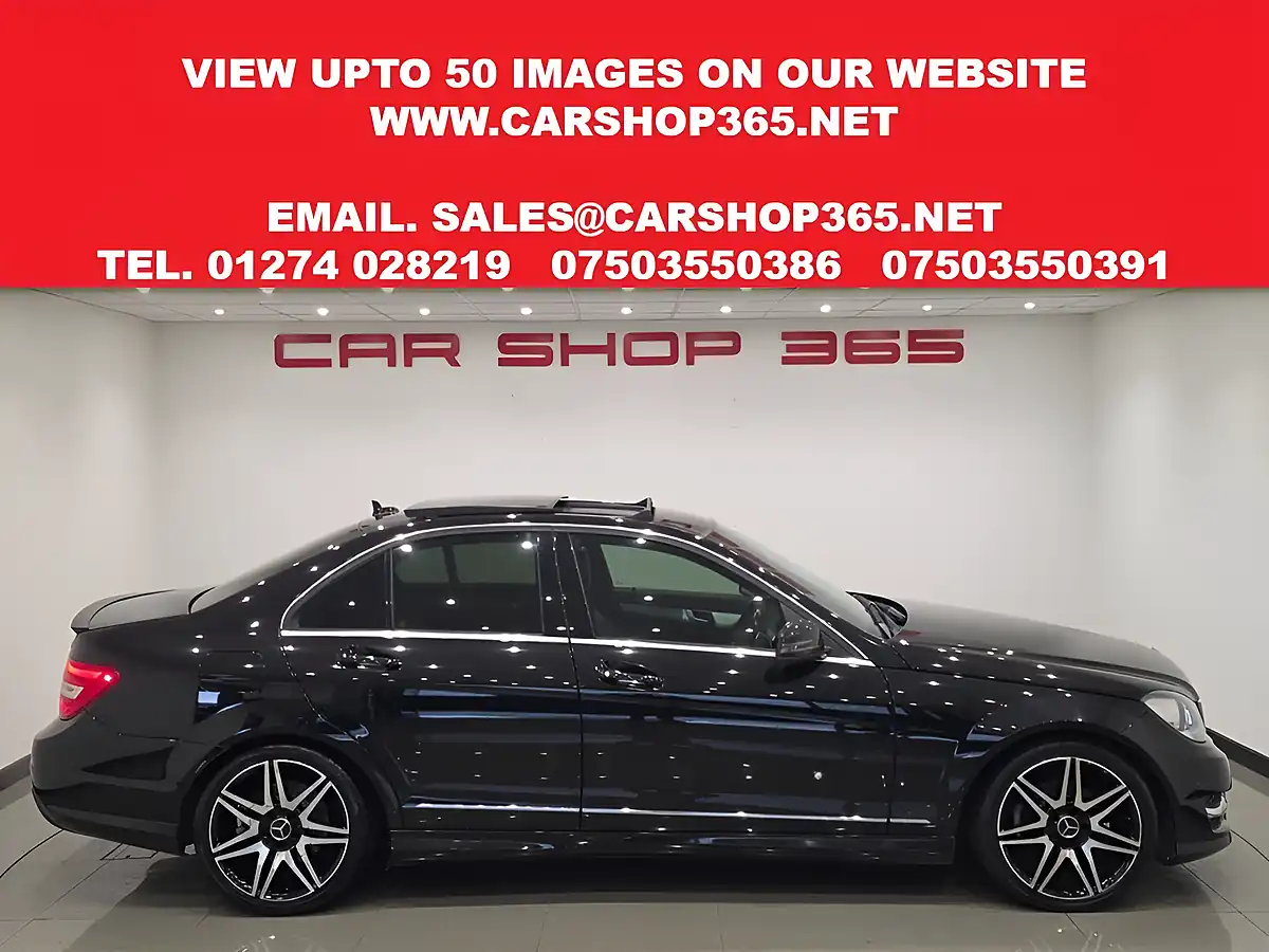 Used 2013 Mercedes-Benz C Class AMG Sport Plus Black - Interior and Exterior details 8