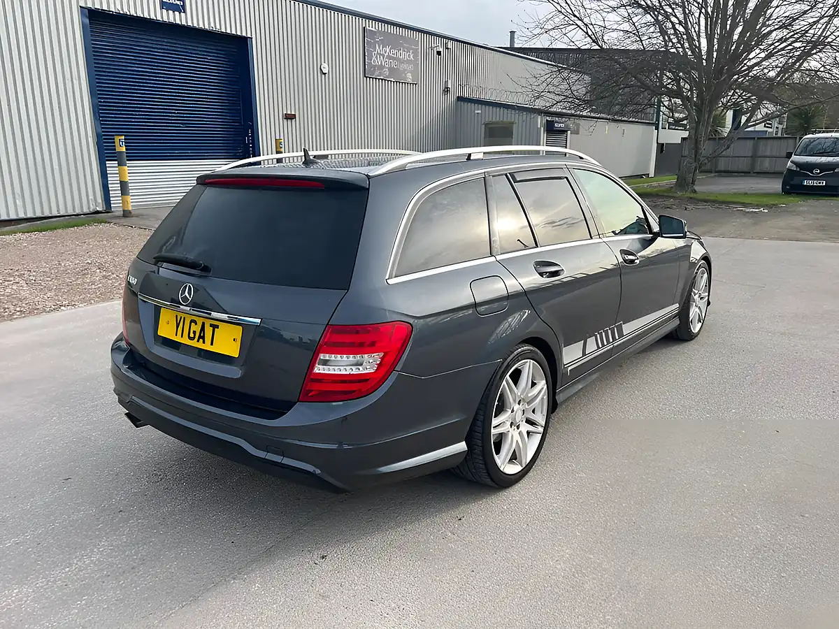 Used 2013 Mercedes-Benz C Class AMG Sport Plus Grey - Interior and Exterior details 7