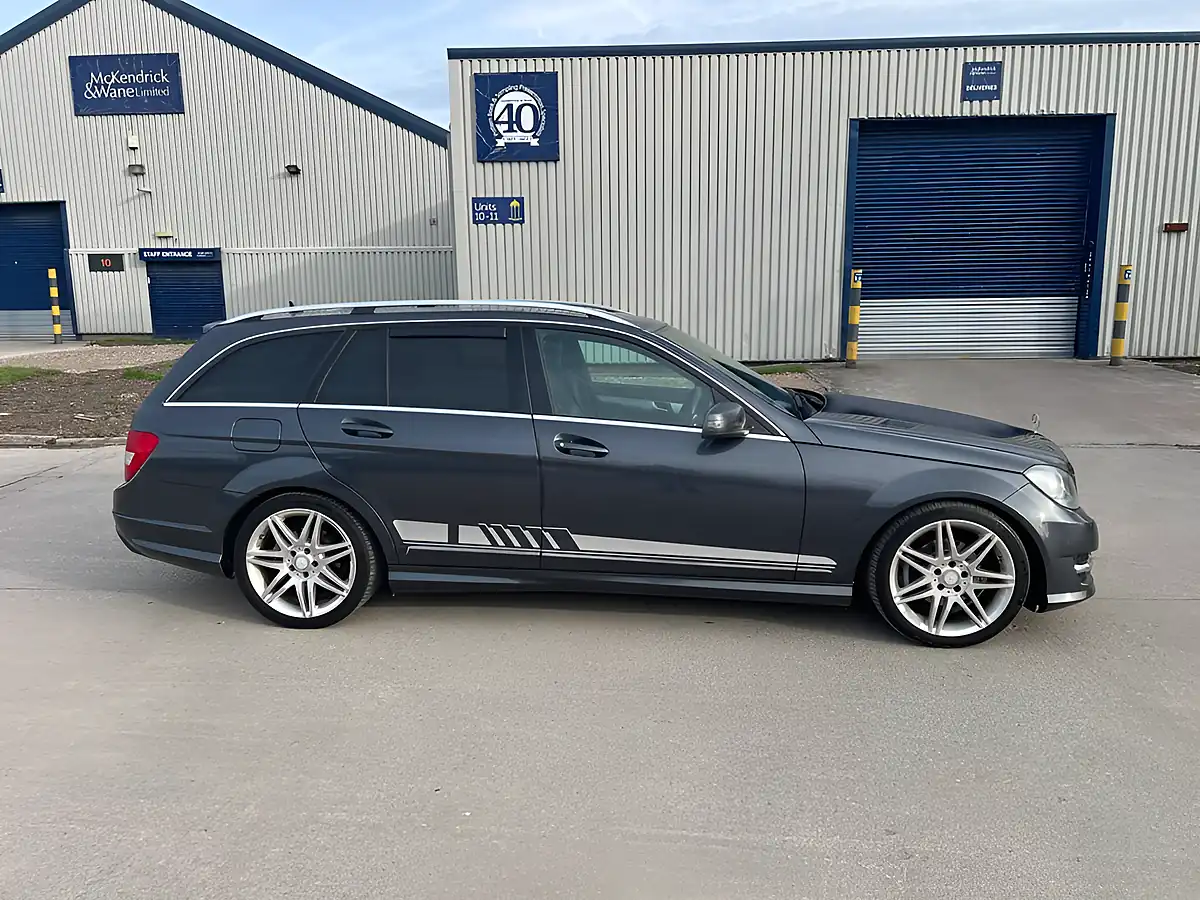 Used 2013 Mercedes-Benz C Class AMG Sport Plus Grey - Interior and Exterior details 8