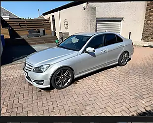 Used 2013 Mercedes-Benz C Class AMG Sport Plus Silver - Interior and Exterior details 2