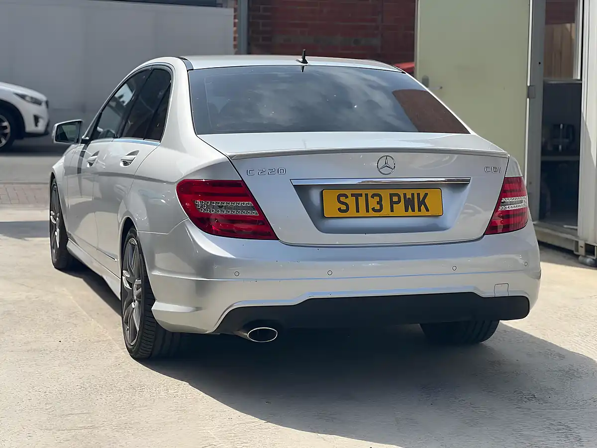 Used 2013 Mercedes-Benz C Class AMG Sport Plus Silver - Interior and Exterior details 3