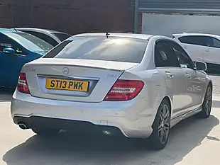 Used 2013 Mercedes-Benz C Class AMG Sport Plus Silver - Interior and Exterior details 5
