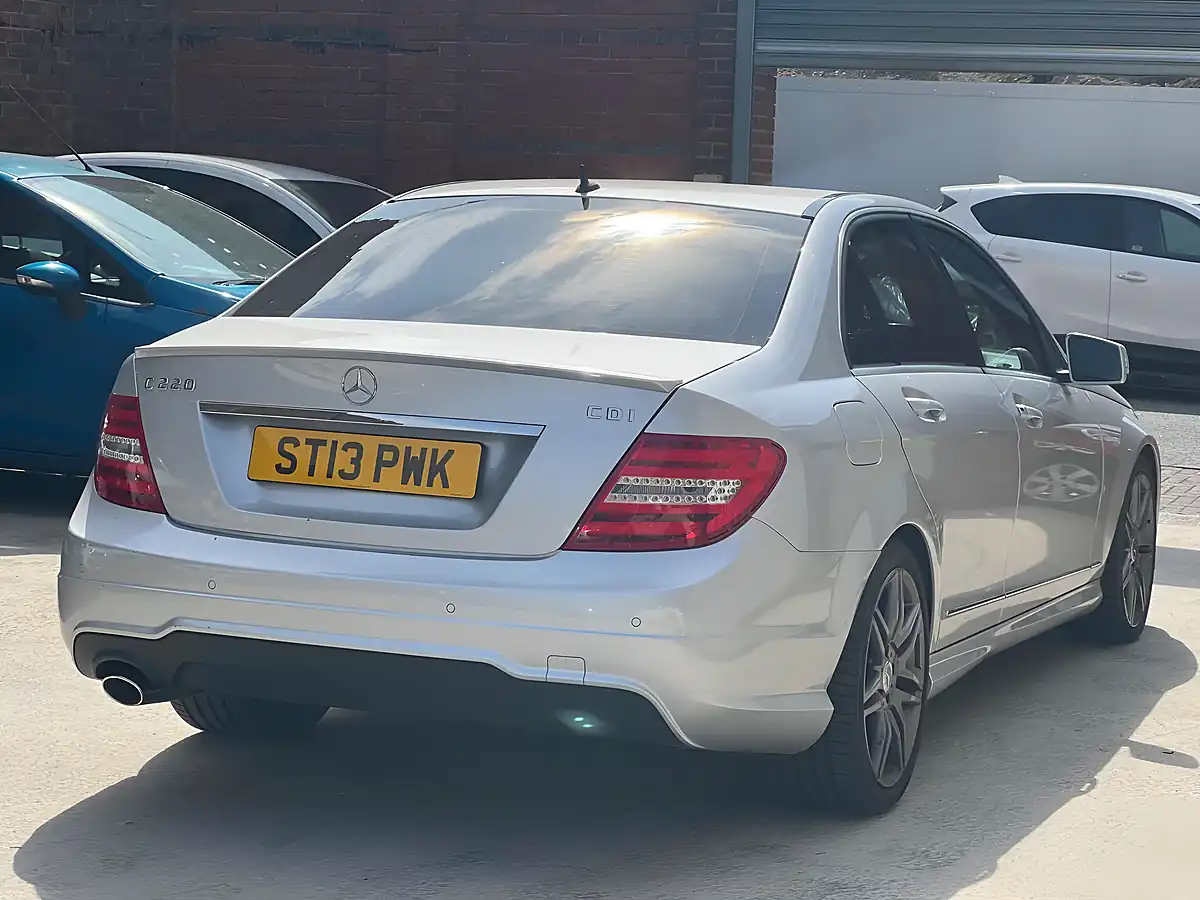 Used 2013 Mercedes-Benz C Class AMG Sport Plus Silver - Interior and Exterior details 5
