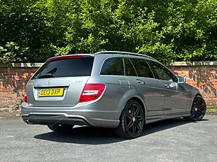 Used 2013 Mercedes-Benz C Class AMG Sport Plus Silver - Interior and Exterior details 14