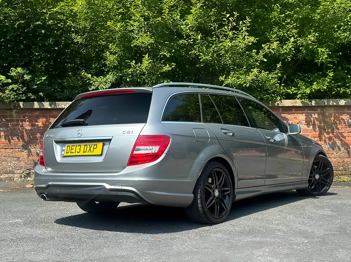 Used 2013 Mercedes-Benz C Class AMG Sport Plus Silver - Interior and Exterior details 14