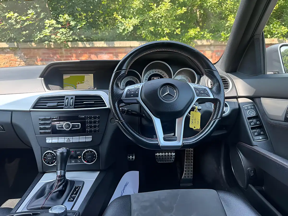 Used 2013 Mercedes-Benz C Class AMG Sport Plus Silver - Interior and Exterior details 17