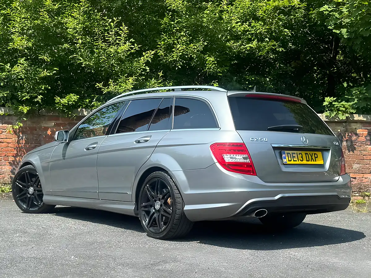 Used 2013 Mercedes-Benz C Class AMG Sport Plus Silver - Interior and Exterior details 2
