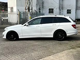 Used 2013 Mercedes-Benz C Class AMG Sport Plus White - Interior and Exterior details 10