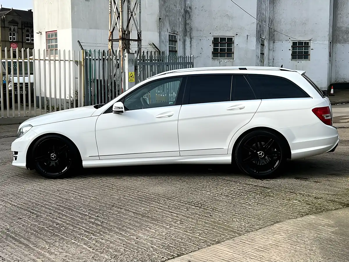Used 2013 Mercedes-Benz C Class AMG Sport Plus White - Interior and Exterior details 10
