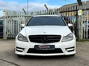 Used 2013 Mercedes-Benz C Class AMG Sport Plus White - Interior and Exterior details 6