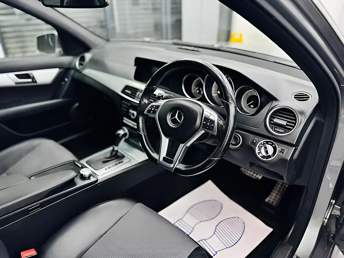 Used 2013 Mercedes-Benz C Class AMG Sport Silver - Interior and Exterior details 13