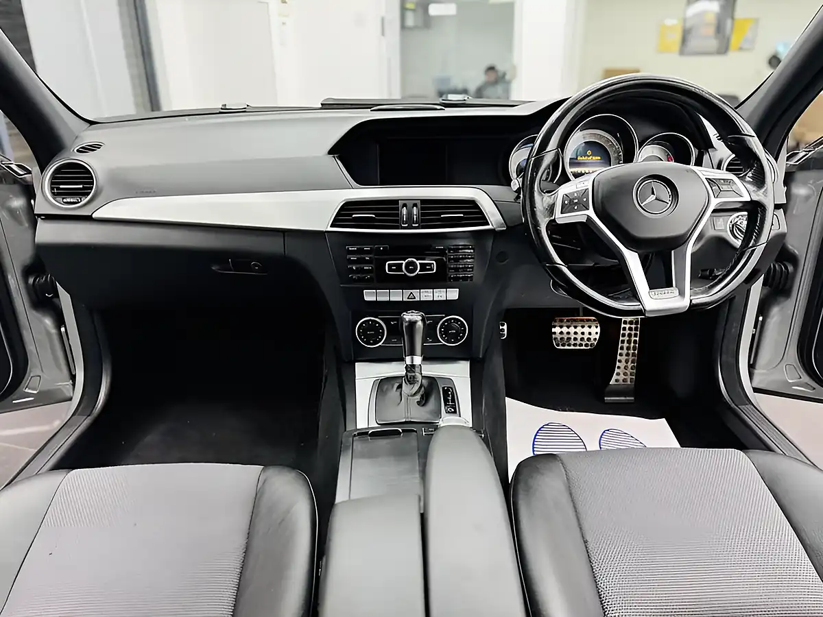 Used 2013 Mercedes-Benz C Class AMG Sport Silver - Interior and Exterior details 16