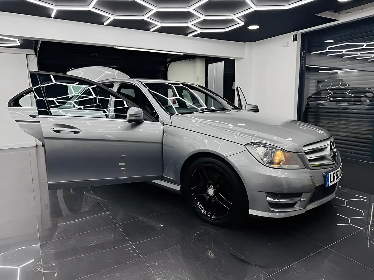Used 2013 Mercedes-Benz C Class AMG Sport Silver - Interior and Exterior details 18