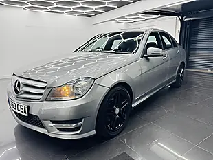 Used 2013 Mercedes-Benz C Class AMG Sport Silver - Interior and Exterior details 3