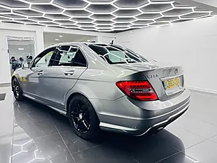 Used 2013 Mercedes-Benz C Class AMG Sport Silver - Interior and Exterior details 4