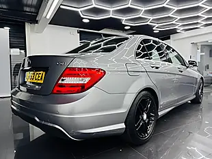 Used 2013 Mercedes-Benz C Class AMG Sport Silver - Interior and Exterior details 5