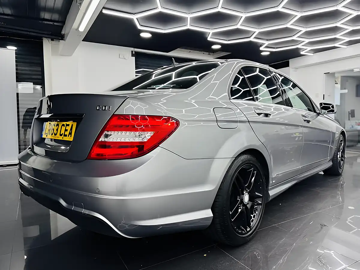Used 2013 Mercedes-Benz C Class AMG Sport Silver - Interior and Exterior details 5