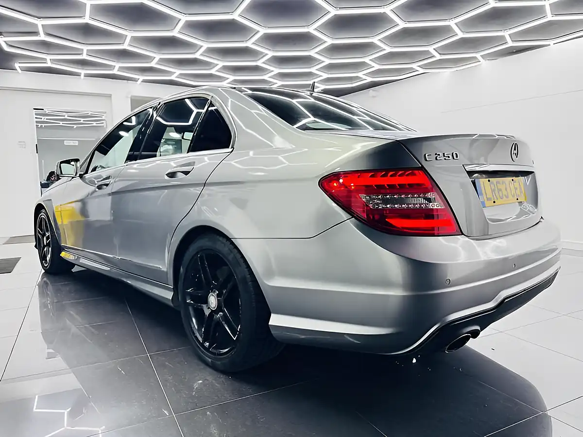 Used 2013 Mercedes-Benz C Class AMG Sport Silver - Interior and Exterior details 9