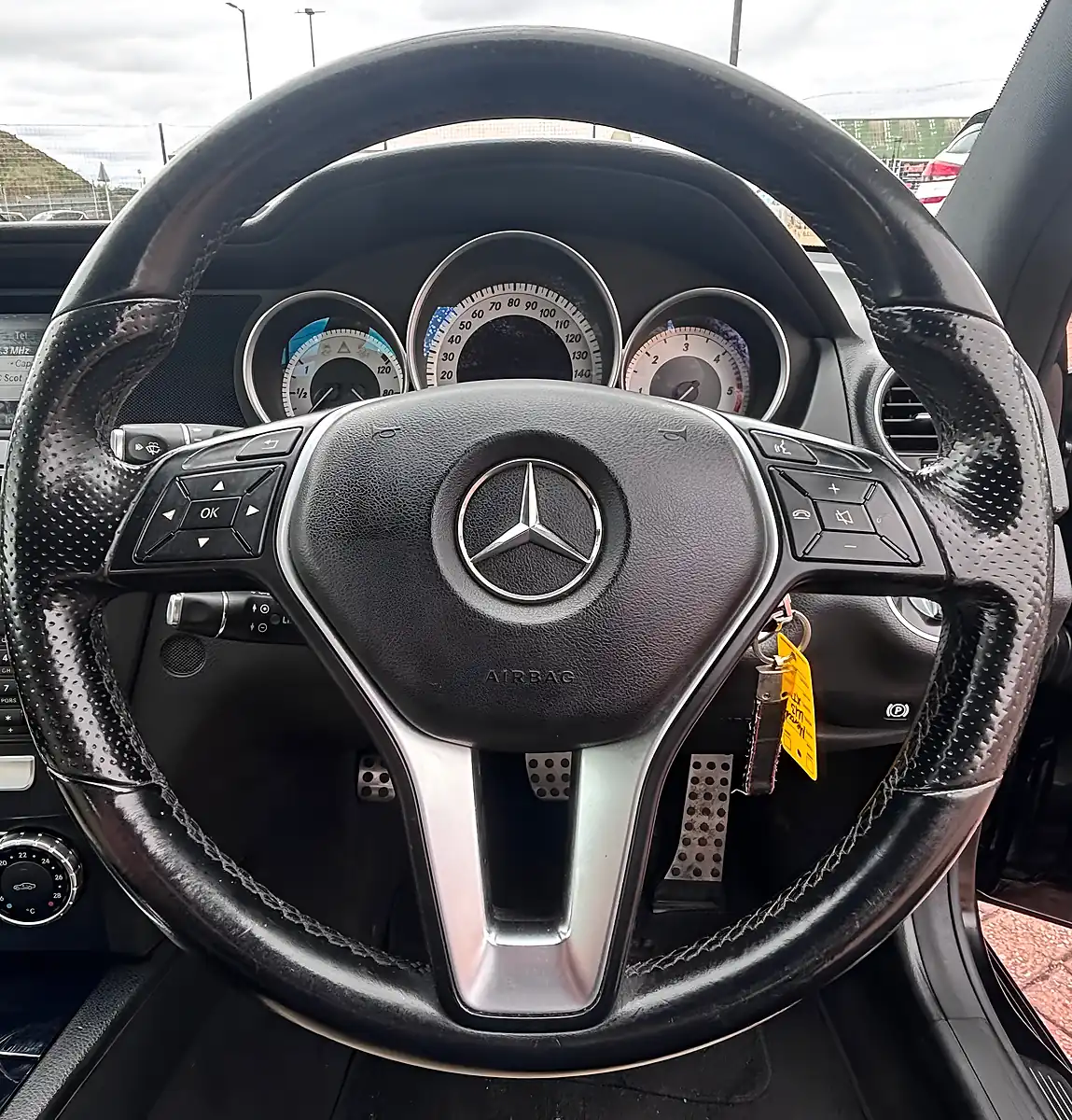 Used 2013 Mercedes-Benz C Class Executive Se Black - Interior and Exterior details 13