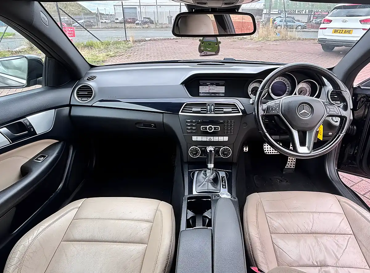 Used 2013 Mercedes-Benz C Class Executive Se Black - Interior and Exterior details 14
