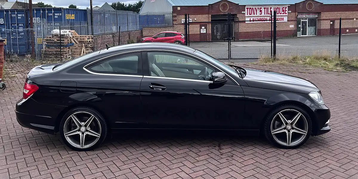 Used 2013 Mercedes-Benz C Class Executive Se Black - Interior and Exterior details 2