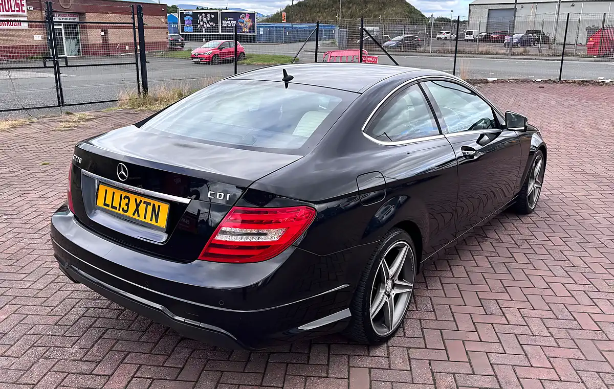 Used 2013 Mercedes-Benz C Class Executive Se Black - Interior and Exterior details 4