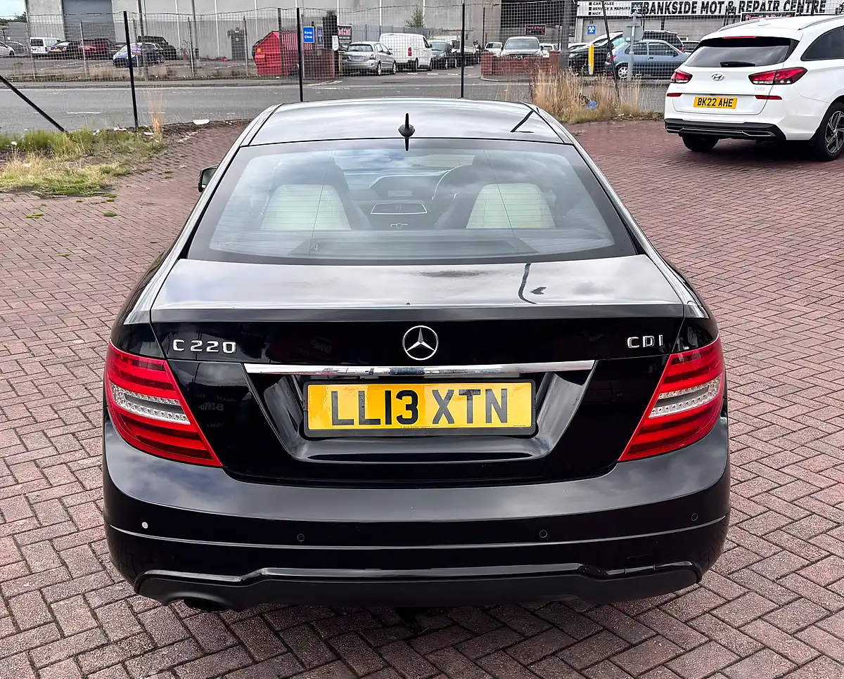Used 2013 Mercedes-Benz C Class Executive Se Black - Interior and Exterior details 5