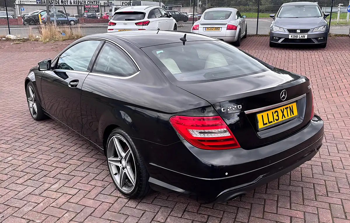 Used 2013 Mercedes-Benz C Class Executive Se Black - Interior and Exterior details 6