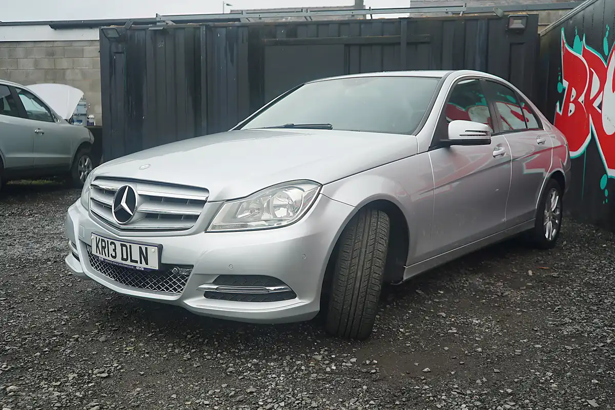 Used 2013 Mercedes-Benz C Class Executive Se Silver - Interior and Exterior details 7
