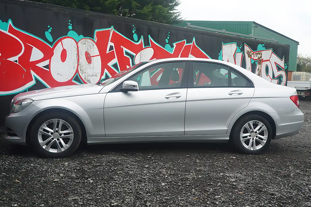 Used 2013 Mercedes-Benz C Class Executive Se Silver - Interior and Exterior details 9