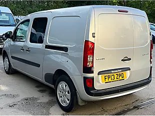 Used 2013 Mercedes-Benz Citan Crew Van Double Cab Silver - Interior and Exterior details 10
