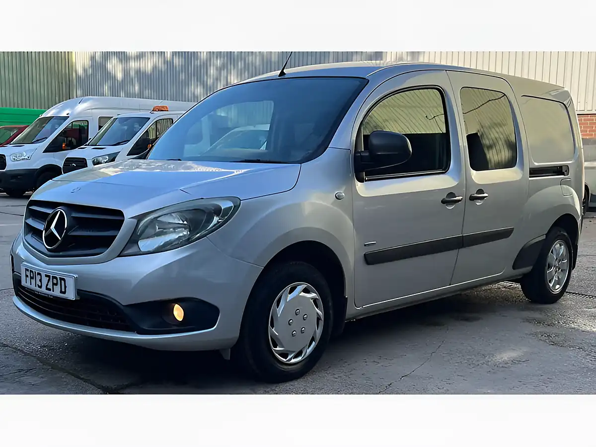 Used 2013 Mercedes-Benz Citan Crew Van Double Cab Silver - Interior and Exterior details 2