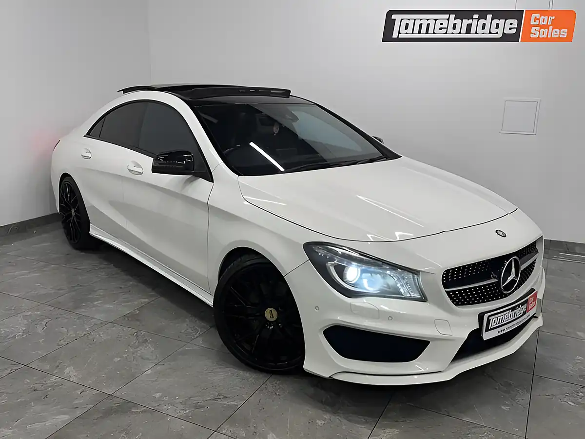 Used 2013 Mercedes-Benz Cla Class AMG Sport White - Front View