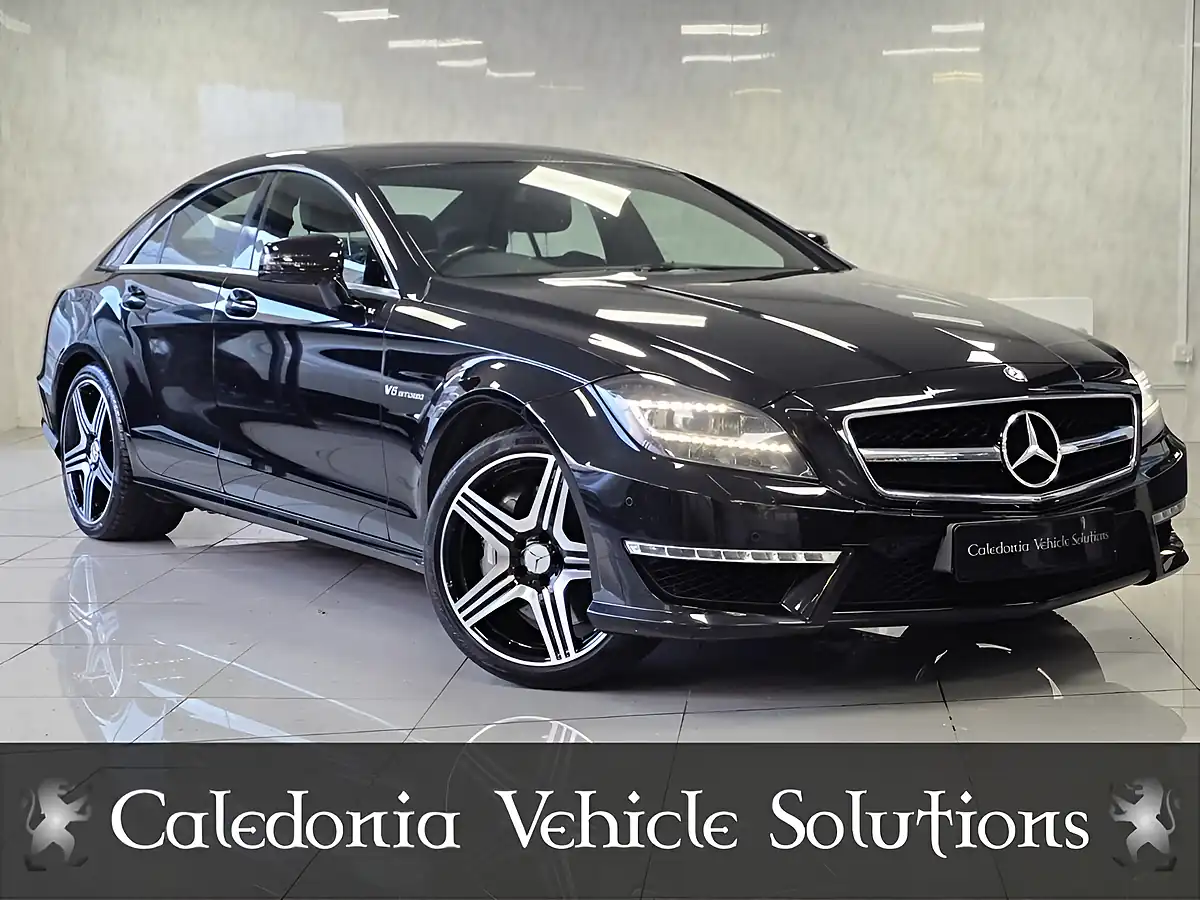 Used 2013 Mercedes-Benz Cls 63 AMG Coupe Black - Front View