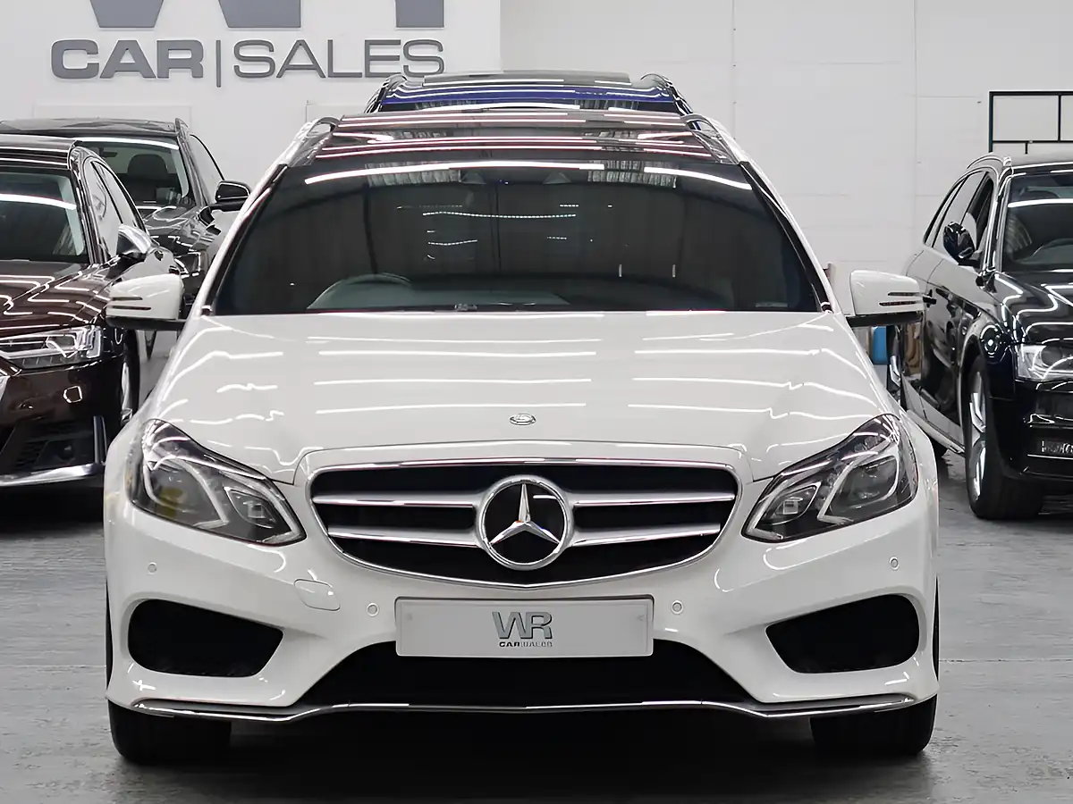Used 2013 Mercedes-Benz E Class AMG Estate White - Interior and Exterior details 2