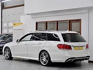 Used 2013 Mercedes-Benz E Class AMG Estate White - Interior and Exterior details 4