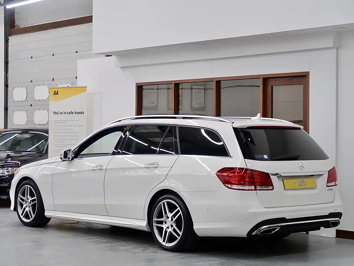 Used 2013 Mercedes-Benz E Class AMG Estate White - Interior and Exterior details 4