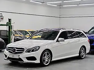 Used 2013 Mercedes-Benz E Class AMG Estate White - Interior and Exterior details 5