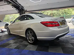 Used 2013 Mercedes-Benz E Class AMG Line Premium Plus Pearlescent White - Interior and Exterior details 10