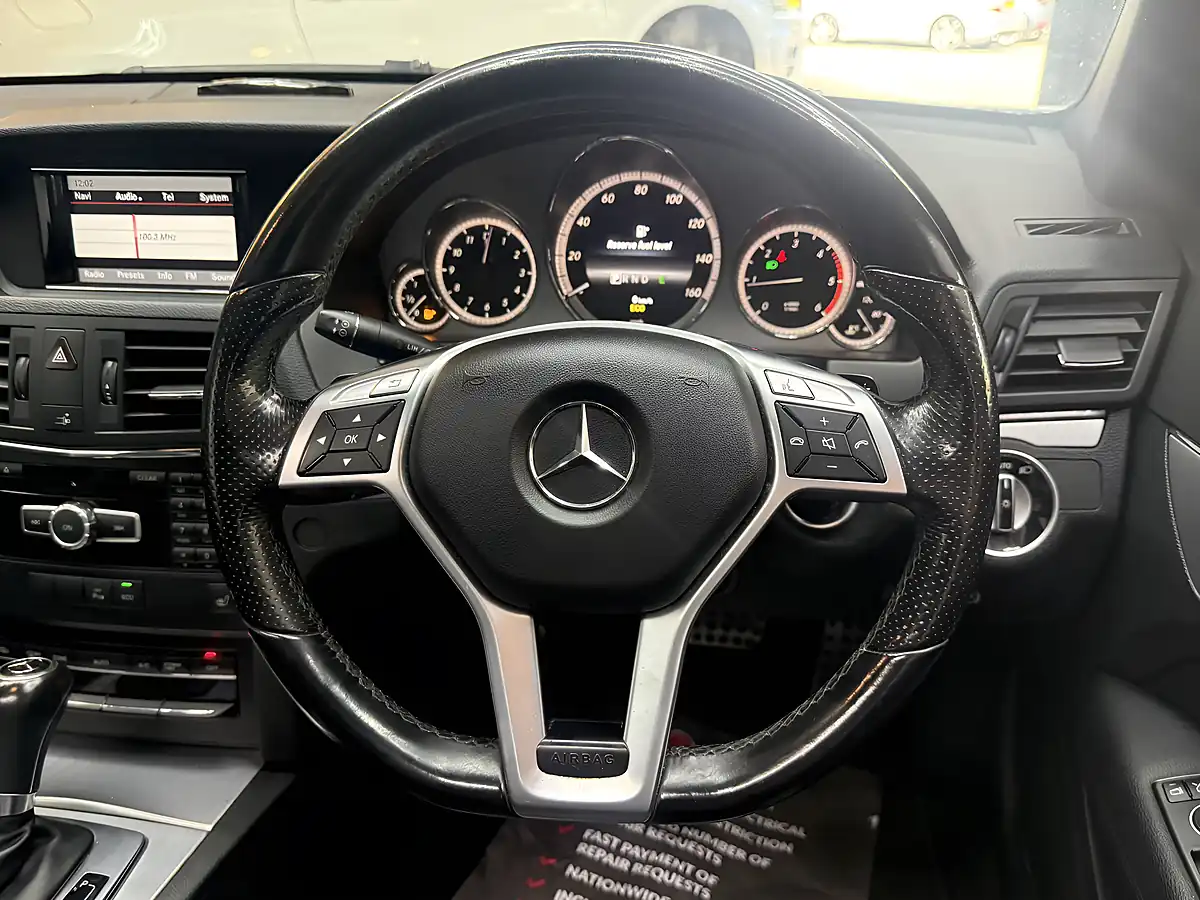 Used 2013 Mercedes-Benz E Class AMG Line Premium Plus Pearlescent White - Interior and Exterior details 19