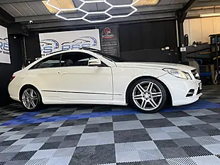 Used 2013 Mercedes-Benz E Class AMG Line Premium Plus Pearlescent White - Interior and Exterior details 3